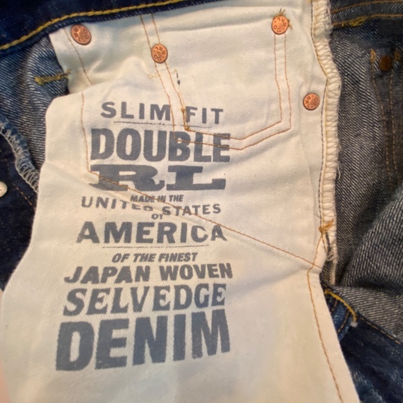 RRL (Ralph Lauren) Japanese selvedge jeans, slim fit 29x32 - Picture 4 of 5